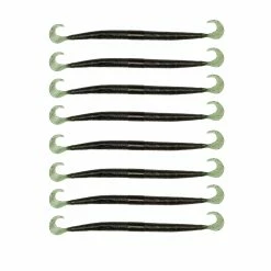 Bass Dynasty 6" Dyna Double Curly Tail Fishing Worms