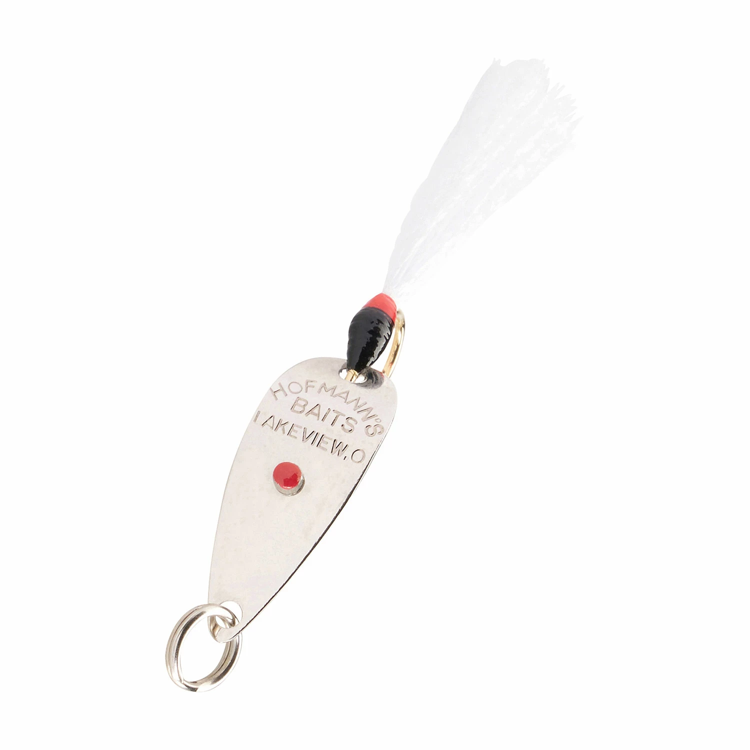 Hoffmans Lures Frizz Nickel Spoon 3 Hoffmans Lures Frizz Nickel Spoon