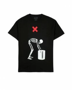 Pleasures BLACK HEAVY T-SHIRT
