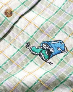 Butter Goods BUCKET PLAID SHIRT -13 Fishing Shop butter goods bucket plaid shirt bucketshirt 2