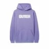 Butter Goods PUFF ROUNDED LOGO PULLOVER HOOD -13 Fishing Shop butter goods puff rounded logo pullover hood