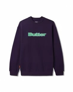 Butter Goods CHENILLE APPLIQUE CREWNECK