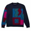 Parra BLOCKED LANDSCAPE KNITTED PULLOVER -13 Fishing Shop parra blocked landscape knitted pullover 49125