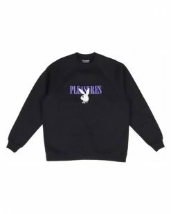 Pleasures BUNNY LOGO CREWNECK