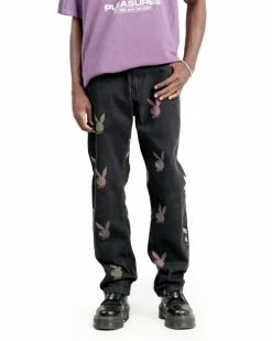 Pleasures SCATTER DENIM 8 Pleasures SCATTER DENIM -13 Fishing Shop pleasures scatter denim P22PB033 BLACK 2