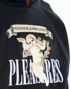 Pleasures SUFFERING HOODY -13 Fishing Shop pleasures suffering hoody p22f043 black 3