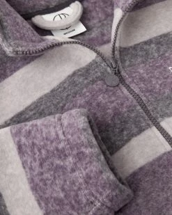 Polar Skate Co STRIPE FLEECE PULLOVER -13 Fishing Shop polar skate co Stripe Fleece Pullover STRIPEFLEECEPURPLE 2
