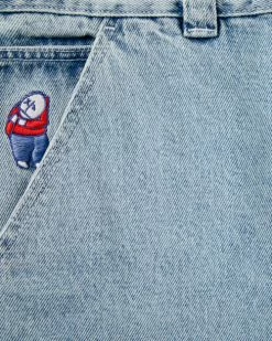 Polar Skate Co BIG BOY JEANS -13 Fishing Shop polar skate co big boy jeans BIGBOYJEANSLIGHTBLUE 3