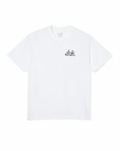 Polar Skate Co FLAT TIRE TEE -13 Fishing Shop polar skate co flat tire tee FLATTIREWHTEE 1