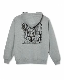 Polar Skate Co JUNGLE HOODIE -13 Fishing Shop polar skate co jungle hoodie JUNGLEHOODGR 1