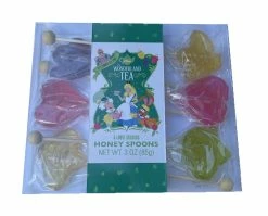 Disney Honey Spoons - Wonderland Tea - 6 Stirrers